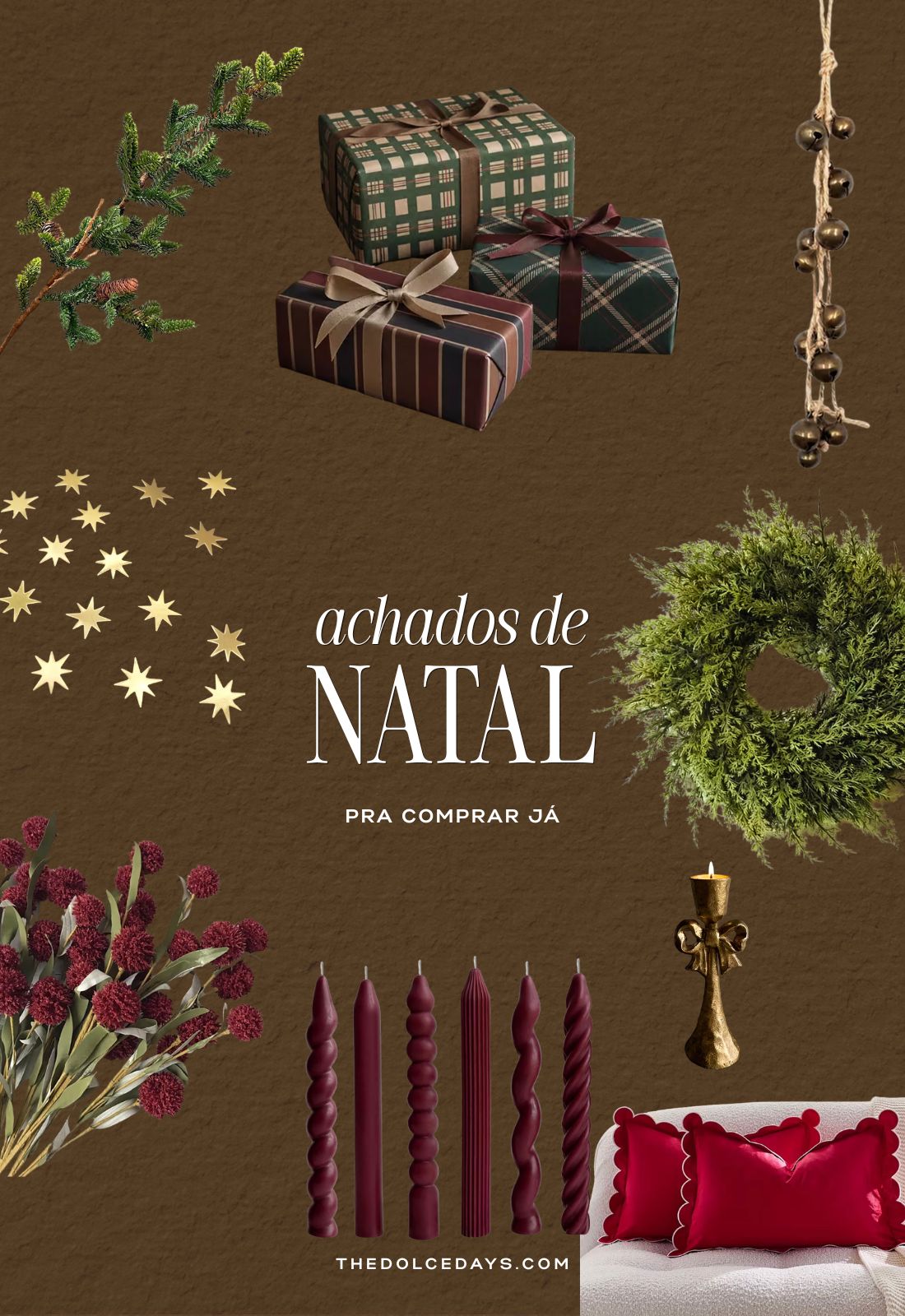 Achados de Natal do Temu para 2026