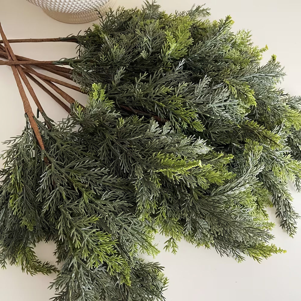 Galhos artificiais de Natal baratos para decoração de Natal