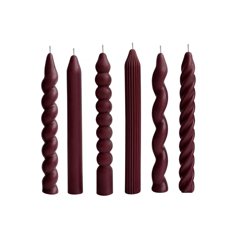 Velas de Natal do Temu decoração barata